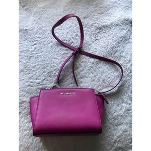 Hot pink Michael Kors purse
